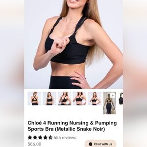 Running Nursing & Pumping Sports Bra